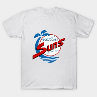 Authentic Gold Coast Suns Baseball T-Shirt
